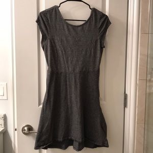 Fit and flare stretchy dress